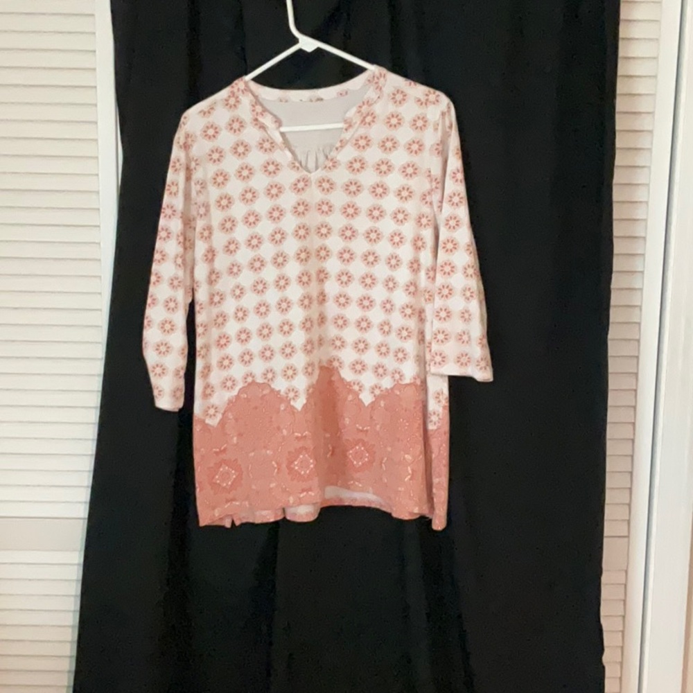 Floral Patterned Women's Top
